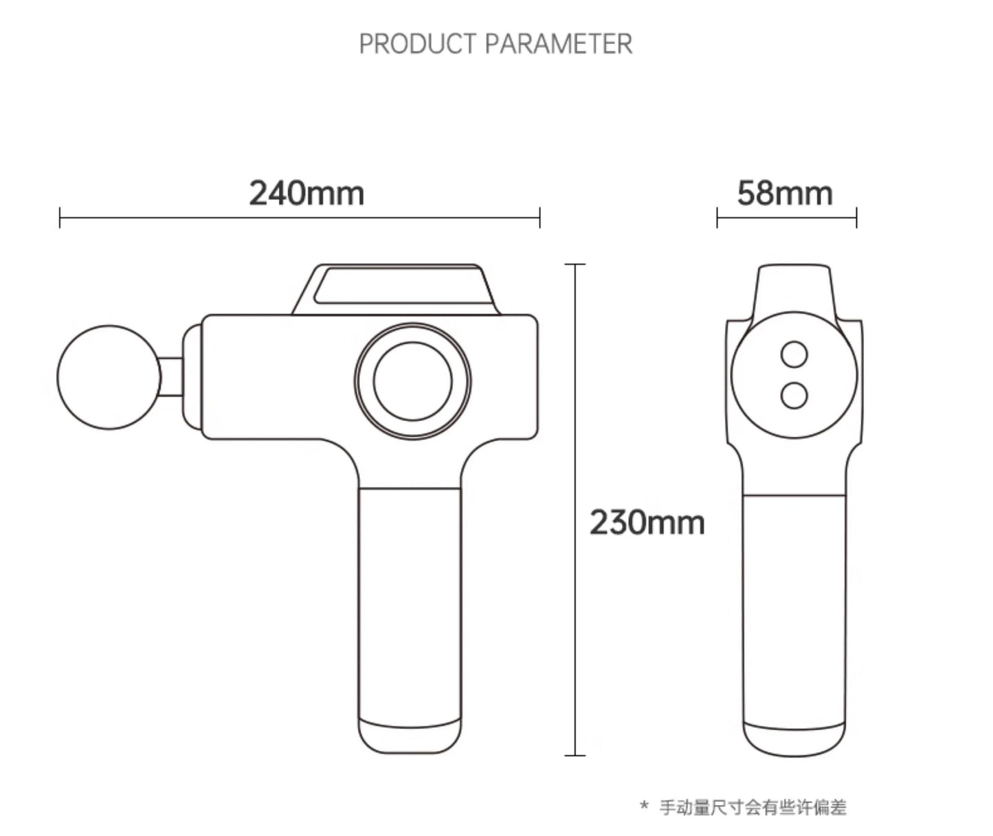 Konka Electric Fascia Gun High Quality
